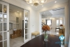 Adjacent villa for rent, equipped with modern furniture for rent in Vinhome Harmony Long Bien
